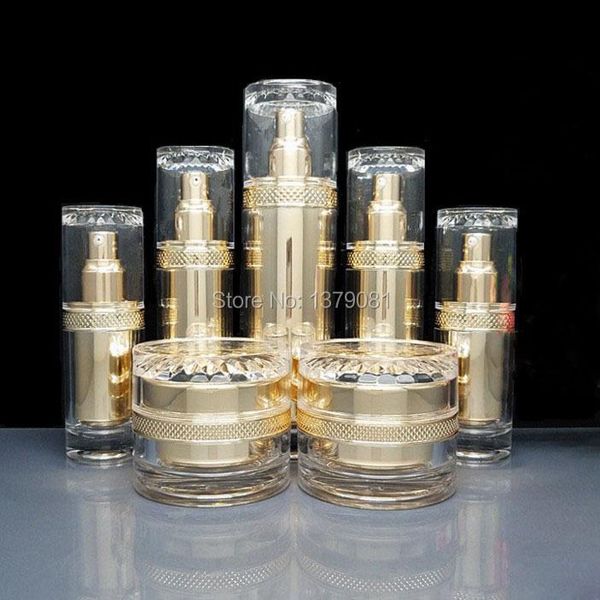 storage bottles & jars 30g,50g,120g gold acrylic cream jar empty cosmetic packing container lotion pump bottle clear cap 30ml 5
storage bottles & jars 30g,50g,120g gold acrylic cream jar empty cosmetic packing container lotion pump bottle clear cap 30ml 5