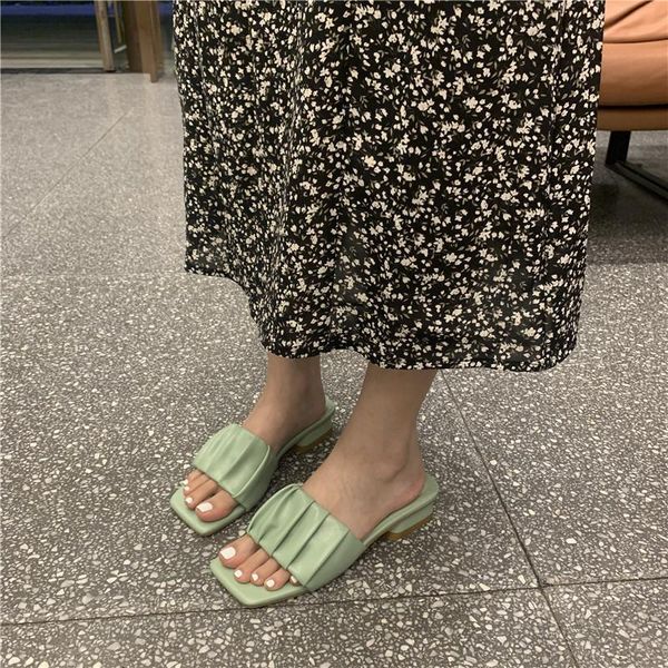 slippers women summer shallow square toe luxury slides block heel shoes pantofle med designer rubber basic synthetic pu lzh2, Black
slippers women summer shallow square toe luxury slides block heel shoes pantofle med designer rubber basic synthetic pu lzh2, Black
