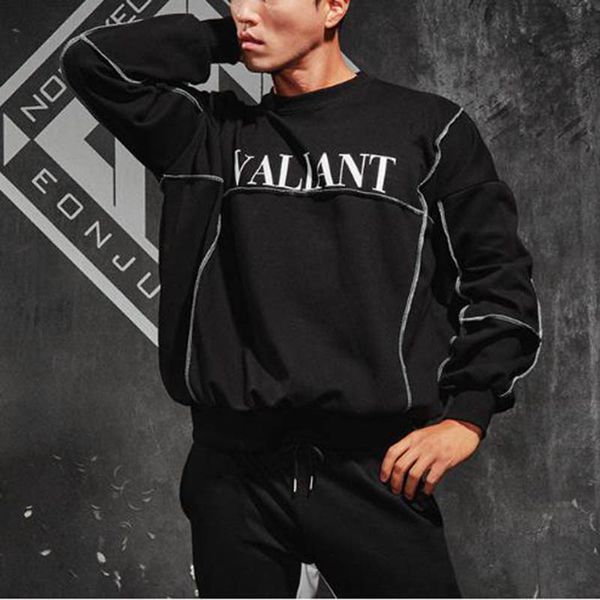 autumn winter fashion new loose round neck sweatshirt personalized printing basketball training suit men's fitness long-sleeved, White;black
autumn winter fashion new loose round neck sweatshirt personalized printing basketball training suit men's fitness long-sleeved, White;black