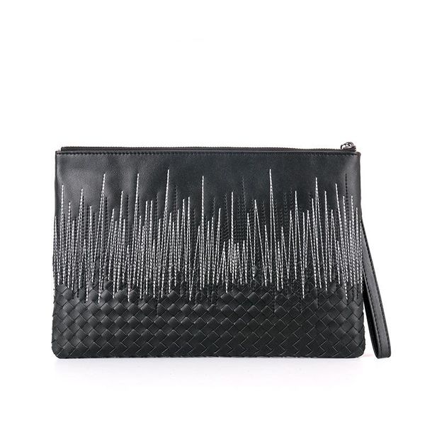 ladies woven clutches women's purse wallet men handmade knitting wedding party handbag envelope fashion women clutch bag wallets, Red;black
ladies woven clutches women's purse wallet men handmade knitting wedding party handbag envelope fashion women clutch bag wallets, Red;black