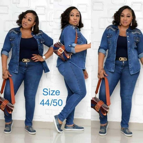 ethnic clothing 2021 autumn elegent african women jeans plus size two pieces sets and pant xl-4xl, Red
ethnic clothing 2021 autumn elegent african women jeans plus size two pieces sets and pant xl-4xl, Red