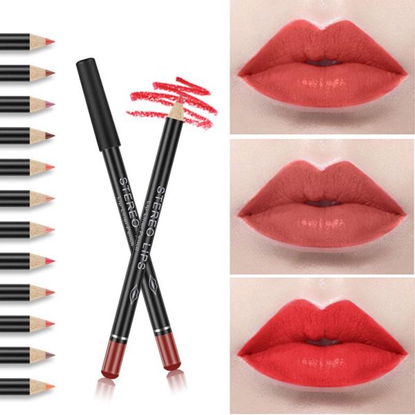 lip pencils 12 colors liner lipstick pencil matte waterproof lasting pen beauty makeup cosmetics tslm1
lip pencils 12 colors liner lipstick pencil matte waterproof lasting pen beauty makeup cosmetics tslm1