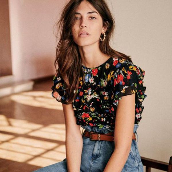 women's blouses & shirts ruffles floral print 2021 woman summer round neck casual ladies vintage elegant chic blouse chemises femme, White
women's blouses & shirts ruffles floral print 2021 woman summer round neck casual ladies vintage elegant chic blouse chemises femme, White