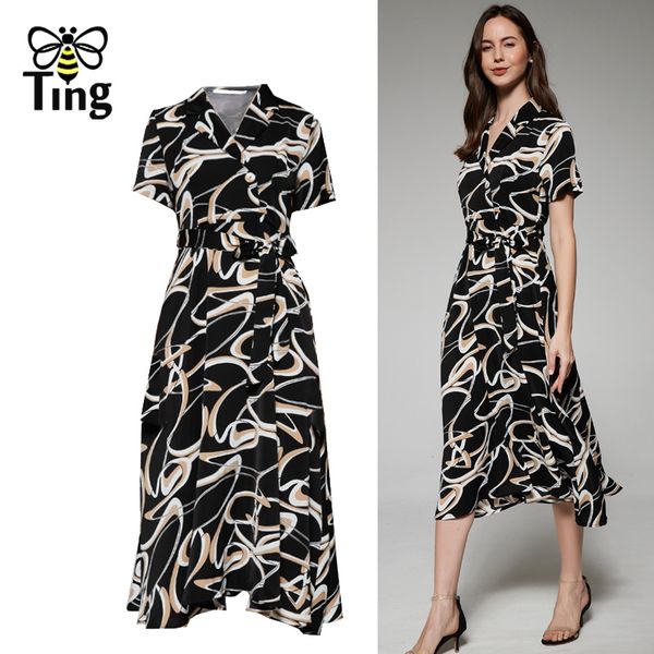 vintage elegant women office work dress geometric printing summer casual chic midi long vestidos frocks for lady 210513, Black;gray
vintage elegant women office work dress geometric printing summer casual chic midi long vestidos frocks for lady 210513, Black;gray
