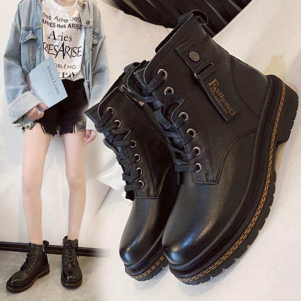 dress shoes 2021 spring and autumn fashion side zipper women's boots female round toe all-match short x459, Black
dress shoes 2021 spring and autumn fashion side zipper women's boots female round toe all-match short x459, Black