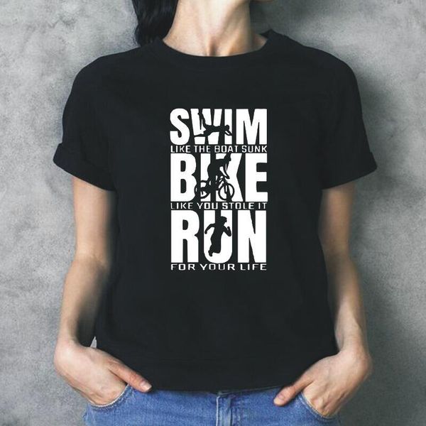 summer short sleeve casual tee shirt femme triathlon triathlete runninger swimmings bikings t women harajuku tshirt women's t-shirt, White
summer short sleeve casual tee shirt femme triathlon triathlete runninger swimmings bikings t women harajuku tshirt women's t-shirt, White