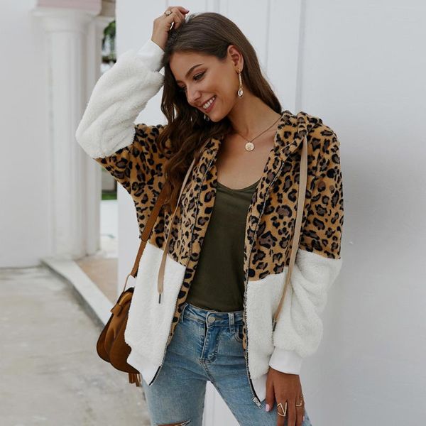 women's jackets leopard women jacket fleece cardigan nice winter sweaters loose outwear zipper keep warm coat chaqueta 8m2, Black;brown
women's jackets leopard women jacket fleece cardigan nice winter sweaters loose outwear zipper keep warm coat chaqueta 8m2, Black;brown