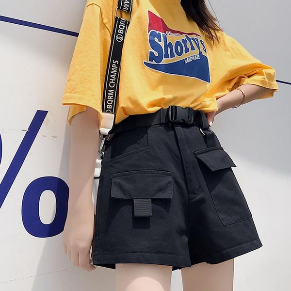 women's shorts 2021 summer all-match solid casual loose women high waist slim short girl streetwear green khaki black 2xl, White;black
women's shorts 2021 summer all-match solid casual loose women high waist slim short girl streetwear green khaki black 2xl, White;black