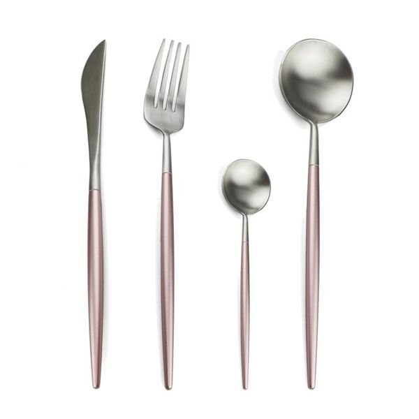 dinnerware sets stylish 24pcs golden flatware cutlery set black forks knives spoons 18/10 stainless steel matte blue silverware
dinnerware sets stylish 24pcs golden flatware cutlery set black forks knives spoons 18/10 stainless steel matte blue silverware