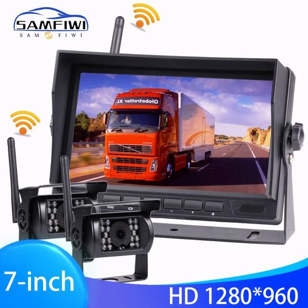 car video 7" 1280*720 ahd wireless monitor hd display reverse camera night vision backup parking system for rearview monitors
car video 7" 1280*720 ahd wireless monitor hd display reverse camera night vision backup parking system for rearview monitors