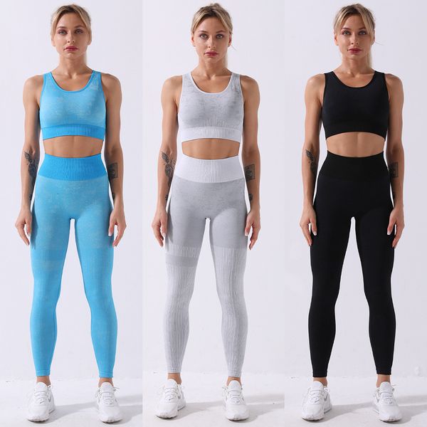 outdoor indoor exercise fitness suitshark knitting 2021 seamless yoga suit sports bra pants women, Gray
outdoor indoor exercise fitness suitshark knitting 2021 seamless yoga suit sports bra pants women, Gray