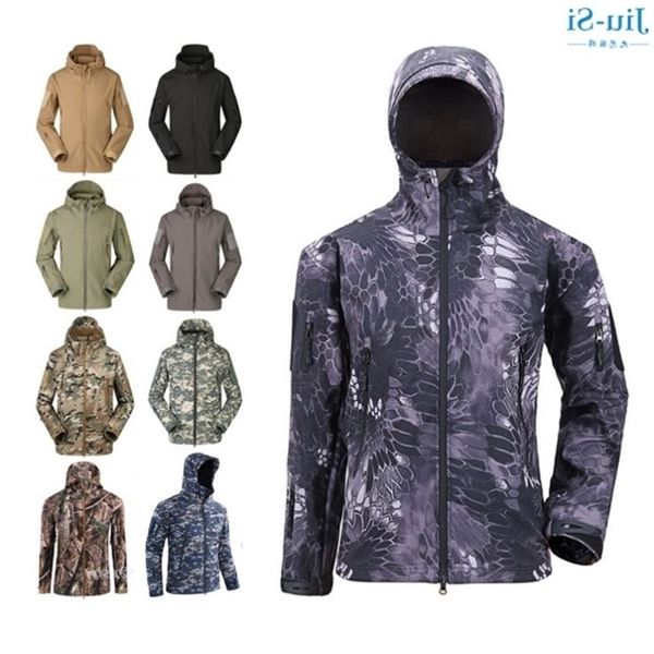 23 colors camo hoodie outdoor uniform army soft shell jacket military hunting tactical, Black;green
23 colors camo hoodie outdoor uniform army soft shell jacket military hunting tactical, Black;green