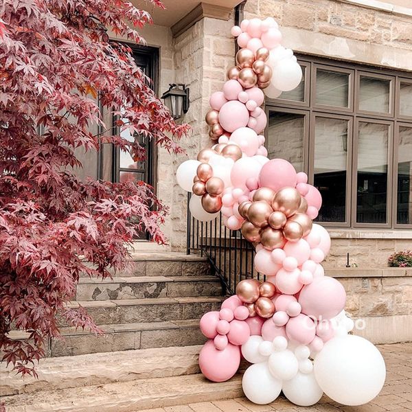 171pcs pink white metallic gold balloon arch garland kit birthday decoration anniversaire wedding bridal shower party globo wall
171pcs pink white metallic gold balloon arch garland kit birthday decoration anniversaire wedding bridal shower party globo wall