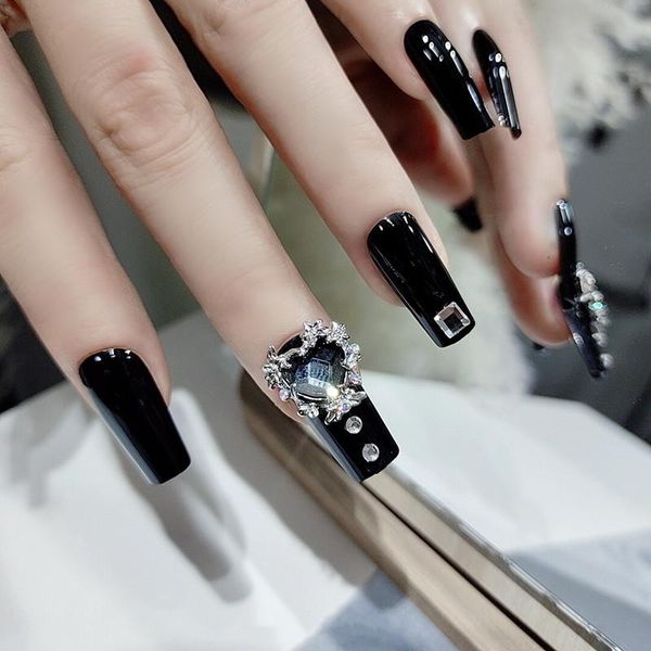 false nails 24pcs rhinestone nail patch dark style glue type removable long paragraph manicure save time cin6 899, Red;gold
false nails 24pcs rhinestone nail patch dark style glue type removable long paragraph manicure save time cin6 899, Red;gold