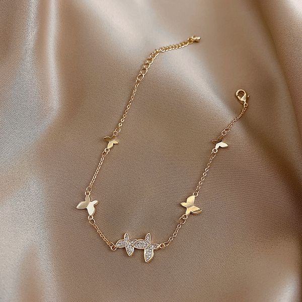 xianlan589 fashion butterfly bracelet female light sense of luxury senior niche design simplicity temperament web celebrity fashio, Silver
xianlan589 fashion butterfly bracelet female light sense of luxury senior niche design simplicity temperament web celebrity fashio, Silver