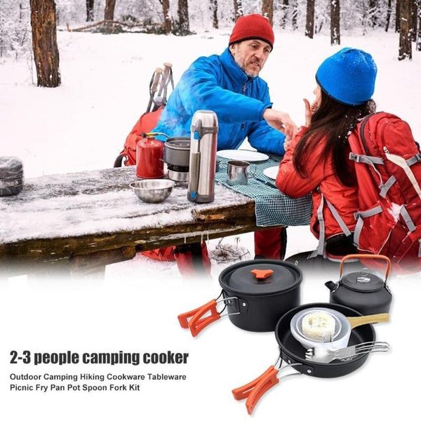 camp kitchen outdoor pot delicate texture picnic tools cooking fry pan kettle foldable fork spoon tableware kit
camp kitchen outdoor pot delicate texture picnic tools cooking fry pan kettle foldable fork spoon tableware kit
