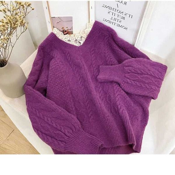 women's sweaters autumn and winter lace couture with low neckline on v flax flower color short outer female sweate 3wok, White;black
women's sweaters autumn and winter lace couture with low neckline on v flax flower color short outer female sweate 3wok, White;black