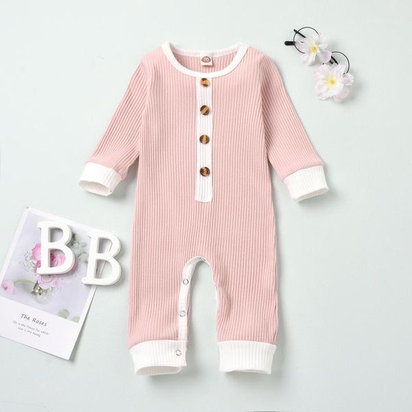 jumpsuits 2021 cute spring autumn baby boys girls ribbed clothes knitted button pullover romper jumspuits sleepwear warm outfits1, Blue
jumpsuits 2021 cute spring autumn baby boys girls ribbed clothes knitted button pullover romper jumspuits sleepwear warm outfits1, Blue