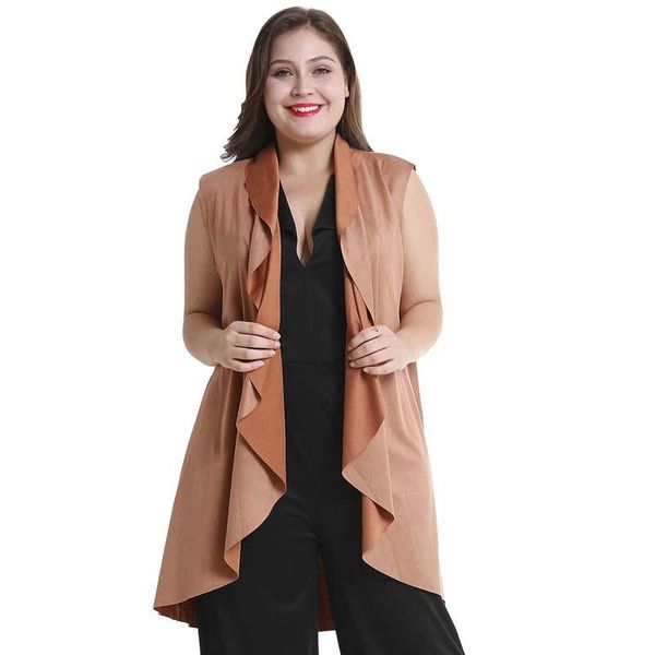 women's vests whzhm plus size 3xl 4xl vest women sleeveless solid color turn-down collar open stitch manteau femme hiver waistcoat, Black;white
women's vests whzhm plus size 3xl 4xl vest women sleeveless solid color turn-down collar open stitch manteau femme hiver waistcoat, Black;white