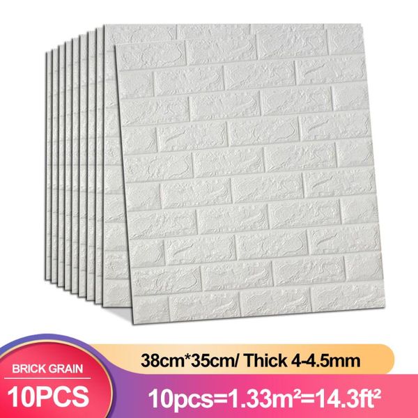 wall stickers 10pcs 38*35cm brick sticker tv background waterproof anti-collision foam wallpaper self-adhesive for living room bedroom
wall stickers 10pcs 38*35cm brick sticker tv background waterproof anti-collision foam wallpaper self-adhesive for living room bedroom
