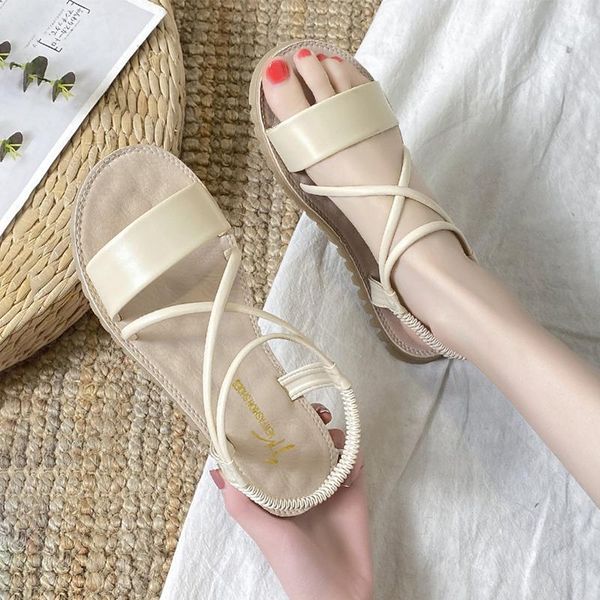 low sandals woman leather strappy heels beach shoes 2021 summer suit female beige low-heeled elastic band comfort fashion, Black
low sandals woman leather strappy heels beach shoes 2021 summer suit female beige low-heeled elastic band comfort fashion, Black