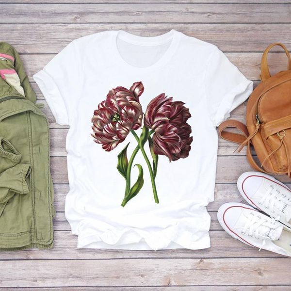 men and women floral flower fashion men and womens t shirt casual 90s printing print lady graphic ladies female tee, White;black
men and women floral flower fashion men and womens t shirt casual 90s printing print lady graphic ladies female tee, White;black