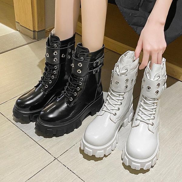 boots women's thick-soled fashion leather ankle autumn skinny sneakers short-height elevator all-match non slip shoes 35-40, Black
boots women's thick-soled fashion leather ankle autumn skinny sneakers short-height elevator all-match non slip shoes 35-40, Black