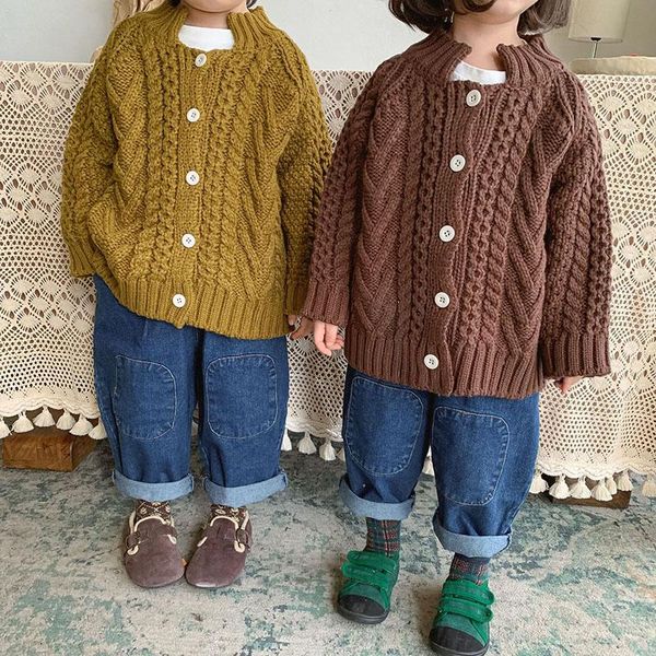 pullover milancel 2021 autumn kids clothes girls cardigan casual boys sweater loose children outwear, Blue
pullover milancel 2021 autumn kids clothes girls cardigan casual boys sweater loose children outwear, Blue
