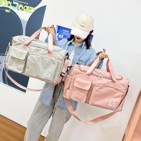 waterproof sports gym bags multifunction dry wet separation fitness training yoga shoulder bag with shoes pink blosas duffel
waterproof sports gym bags multifunction dry wet separation fitness training yoga shoulder bag with shoes pink blosas duffel