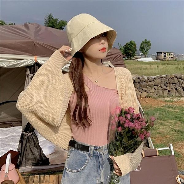 women's knits & tees women cardigans knitted sweater summer casual sun-proof outwear long batwing sleeves loose plus size -4xl korean, White
women's knits & tees women cardigans knitted sweater summer casual sun-proof outwear long batwing sleeves loose plus size -4xl korean, White
