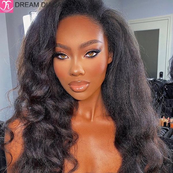 lace wigs dreamdiana brazilian ombre yaki human hair 150 density frontal wig with black roots 13x4, Black;brown
lace wigs dreamdiana brazilian ombre yaki human hair 150 density frontal wig with black roots 13x4, Black;brown