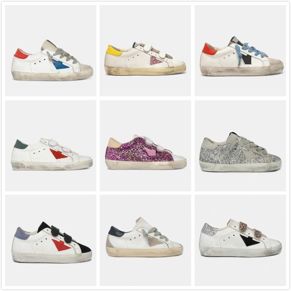 italy deluxe brand baskets childrens kids sneakers golden sequin classic white do-old dirty shoes goose designer superstar casual shoe, Black
italy deluxe brand baskets childrens kids sneakers golden sequin classic white do-old dirty shoes goose designer superstar casual shoe, Black