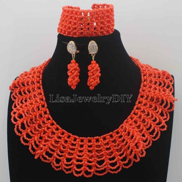 earrings & necklace 2021 christmas gift chunky bridal jewelry sets deep orange brand handmade beads set hd8800, Silver
earrings & necklace 2021 christmas gift chunky bridal jewelry sets deep orange brand handmade beads set hd8800, Silver
