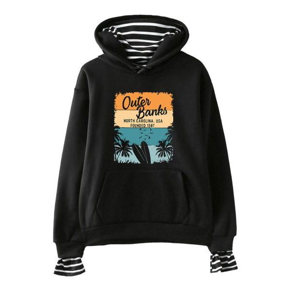 men's hoodies & sweatshirts outer banks 2 fashion kpop sweatshirt john b and kiara trend street casual wear, Black
men's hoodies & sweatshirts outer banks 2 fashion kpop sweatshirt john b and kiara trend street casual wear, Black
