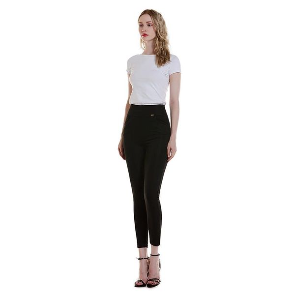 women's pants & capris women slim ladies fashion solid high waist long trousers pencil fall pocket, Black;white
women's pants & capris women slim ladies fashion solid high waist long trousers pencil fall pocket, Black;white