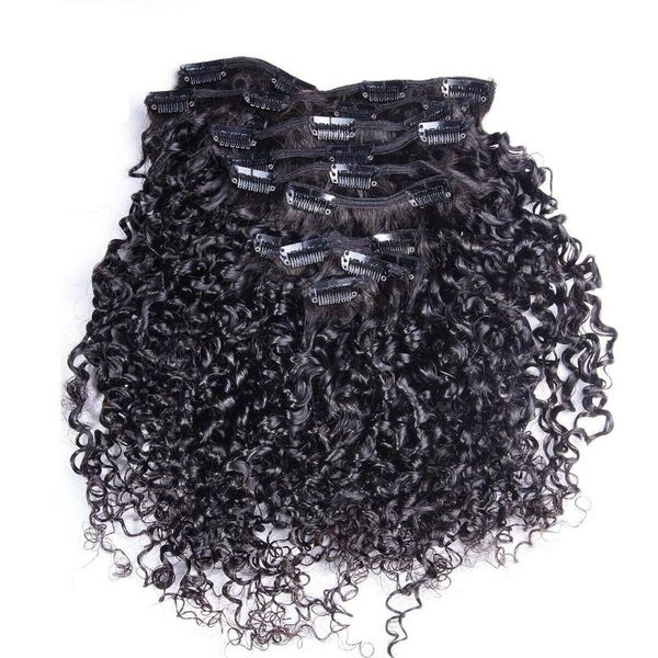 human hair bulks tight kinky curly clip in extension peruvian remy clips full head black brown 100g 8-10pcs
human hair bulks tight kinky curly clip in extension peruvian remy clips full head black brown 100g 8-10pcs