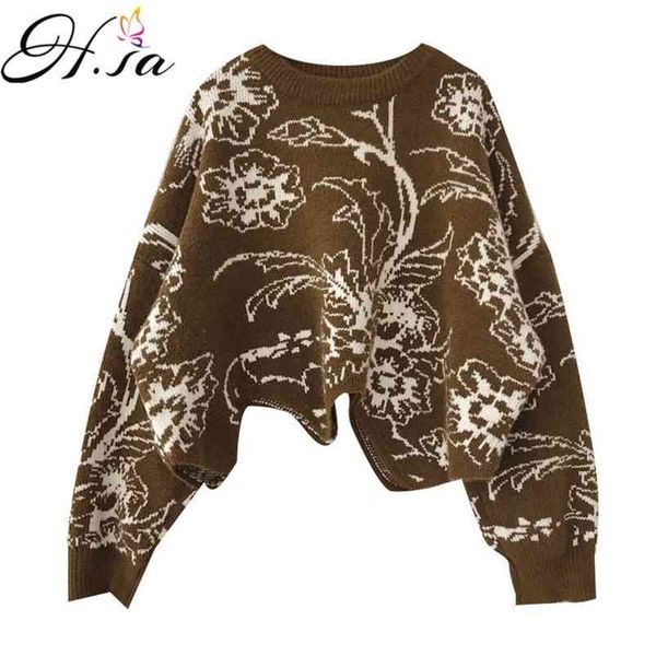women winter pull sweater floral pullovers irregular hem wave oversized graf jumpers korean pull femme hiver 210430, Black;gray
women winter pull sweater floral pullovers irregular hem wave oversized graf jumpers korean pull femme hiver 210430, Black;gray