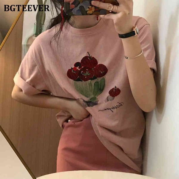 t shirts summer cotton for women o-neck fashion chic print loose female short sleeve t-shirts white tees 0i62
t shirts summer cotton for women o-neck fashion chic print loose female short sleeve t-shirts white tees 0i62