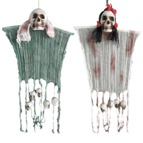 curtain & drapes 2pcs horror door hanging ghost bar decoration (1pc white hood, 1pc red flower head)
curtain & drapes 2pcs horror door hanging ghost bar decoration (1pc white hood, 1pc red flower head)