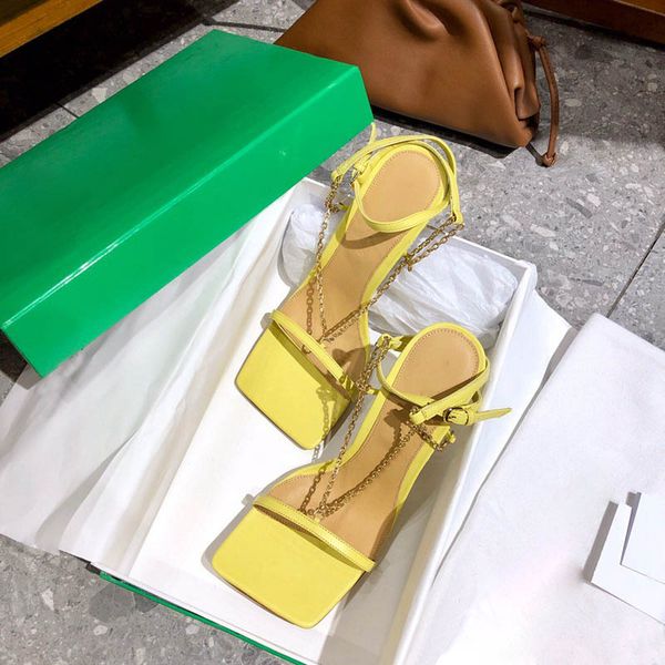 high-quality stretch sandals nappa leather sandal ankle-strap high-heel square toe pump chain strap women shoes designer luxury flip flops h, Black
high-quality stretch sandals nappa leather sandal ankle-strap high-heel square toe pump chain strap women shoes designer luxury flip flops h, Black