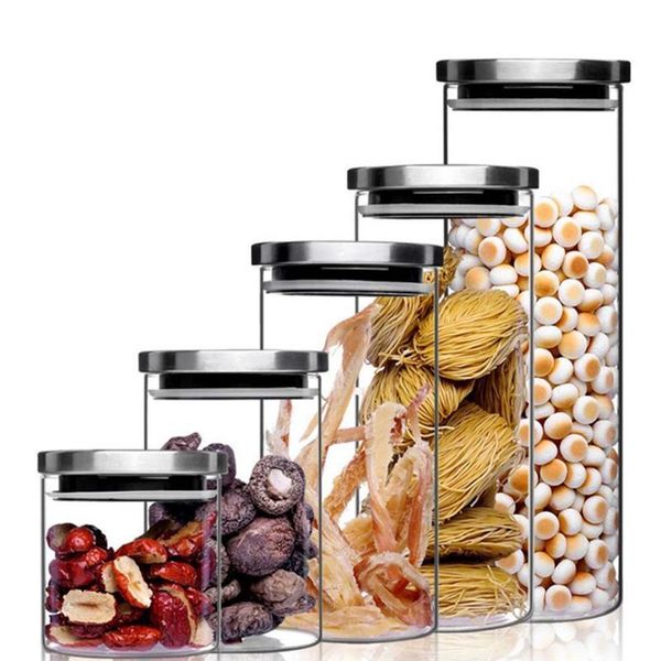 storage bottles & jars 350ml/600ml/950ml/1200ml glass sealed can moisture-proof tank with stainless steel lid
storage bottles & jars 350ml/600ml/950ml/1200ml glass sealed can moisture-proof tank with stainless steel lid