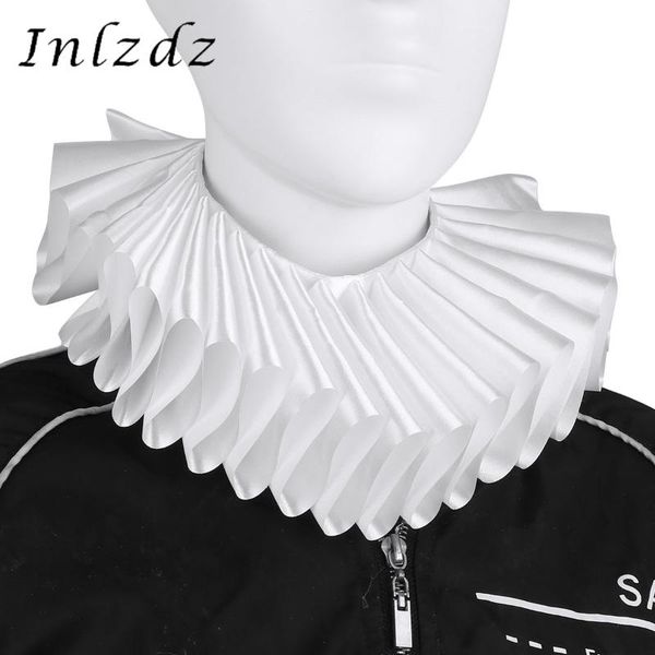 neck ties renaissance elizabethan ruffled collar clown satin choker victorian fancy cosplay costume halloween accessories, Blue;purple
neck ties renaissance elizabethan ruffled collar clown satin choker victorian fancy cosplay costume halloween accessories, Blue;purple