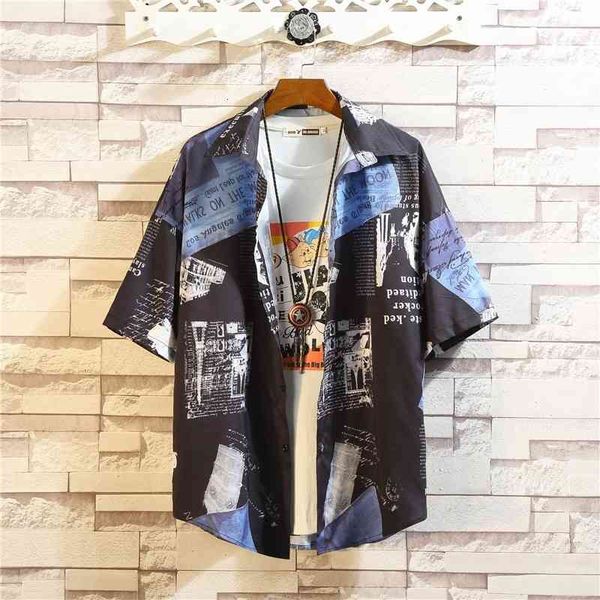 2021 new print brand summer men's beach shirt fashion short sleeve floral casual plus oversize m-4xl 5xl hawaiian z605, White;black
2021 new print brand summer men's beach shirt fashion short sleeve floral casual plus oversize m-4xl 5xl hawaiian z605, White;black