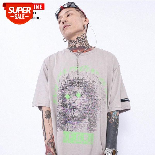 streetwear men dark funeral high street style jesus print short-sleeved t-shirt oversize men's national tide brand tee shirt #4x7e, White;black
streetwear men dark funeral high street style jesus print short-sleeved t-shirt oversize men's national tide brand tee shirt #4x7e, White;black