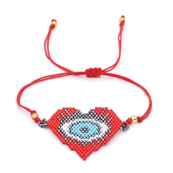 link, chain fashion personality beaded love eye jewelry hand-woven women's hand bracelets wholesaloe, Black
link, chain fashion personality beaded love eye jewelry hand-woven women's hand bracelets wholesaloe, Black