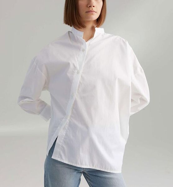 women's blouses & shirts bop white classic noma shirt high collar with irregular button up oversized blouse fashion good quality blouse
women's blouses & shirts bop white classic noma shirt high collar with irregular button up oversized blouse fashion good quality blouse