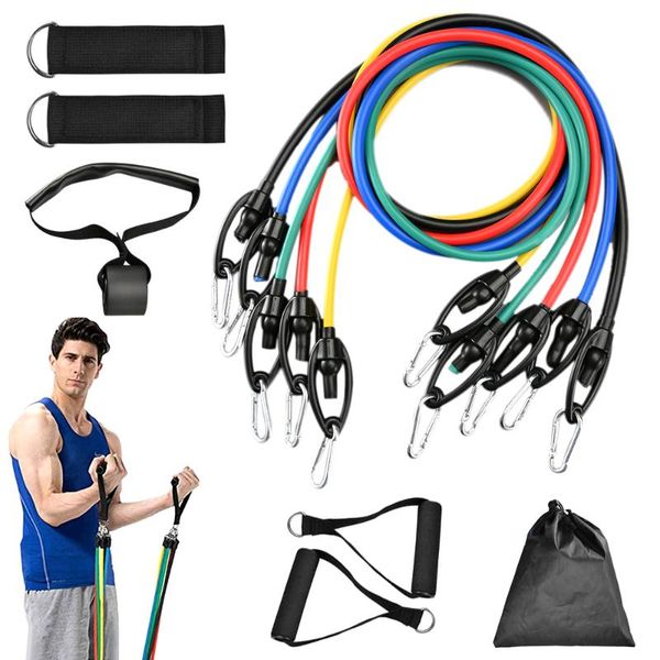 resistance bands 11 pcs/set pull rope fitness exercises latex tubes pedal excerciser body training workout yoga band
resistance bands 11 pcs/set pull rope fitness exercises latex tubes pedal excerciser body training workout yoga band