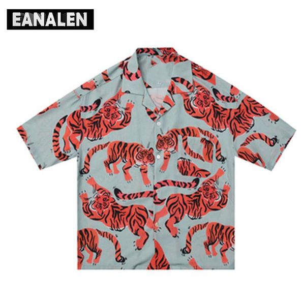 men's casual shirts summer tiger graphic button shirt vintage harajuku animal short sleeve punk hip hop rock gothic beach hawaiian, White;black
men's casual shirts summer tiger graphic button shirt vintage harajuku animal short sleeve punk hip hop rock gothic beach hawaiian, White;black