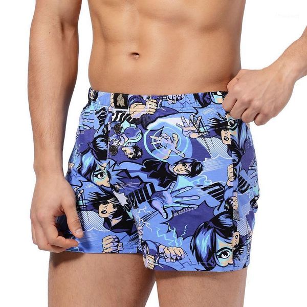 underpants men's printed cartoon underwear homme comfortable boxer shorts cotton soft, Black;white
underpants men's printed cartoon underwear homme comfortable boxer shorts cotton soft, Black;white