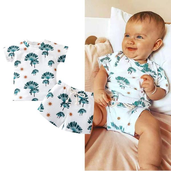 clothing sets born infant baby boys and girls 2pcs summer clothes, short sleeve sun leaf print t-shirt + shorts set for children, White
clothing sets born infant baby boys and girls 2pcs summer clothes, short sleeve sun leaf print t-shirt + shorts set for children, White